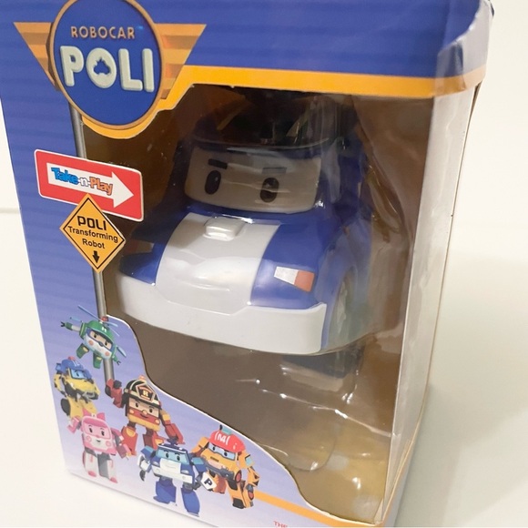 Robocar Poli Police Car Take n Play Transforming Robot Toy - Picture 10 of 11